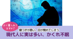 おふとんから出にくい季節です～かくれ不眠～